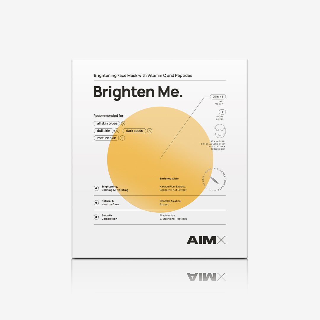 Sheet mask with vitamin C &quot;Brighten Me&quot; AIMX