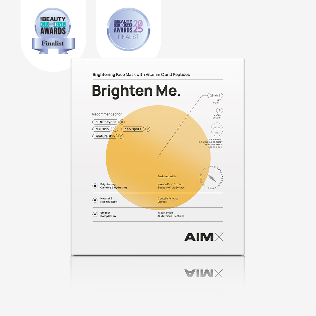 Sheet mask with vitamin C &quot;Brighten Me&quot; AIMX
