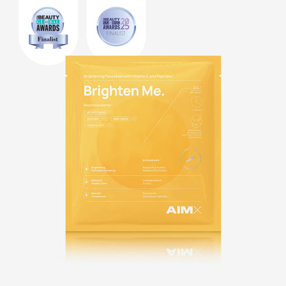 Sheet mask with vitamin C &quot;Brighten Me&quot; AIMX
